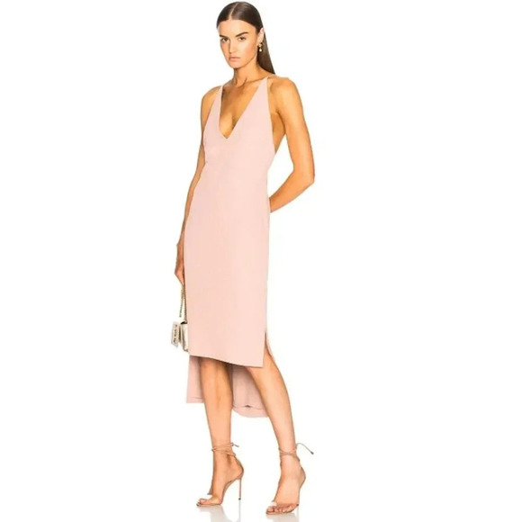 DION LEE Whitewash Fine Line Dress